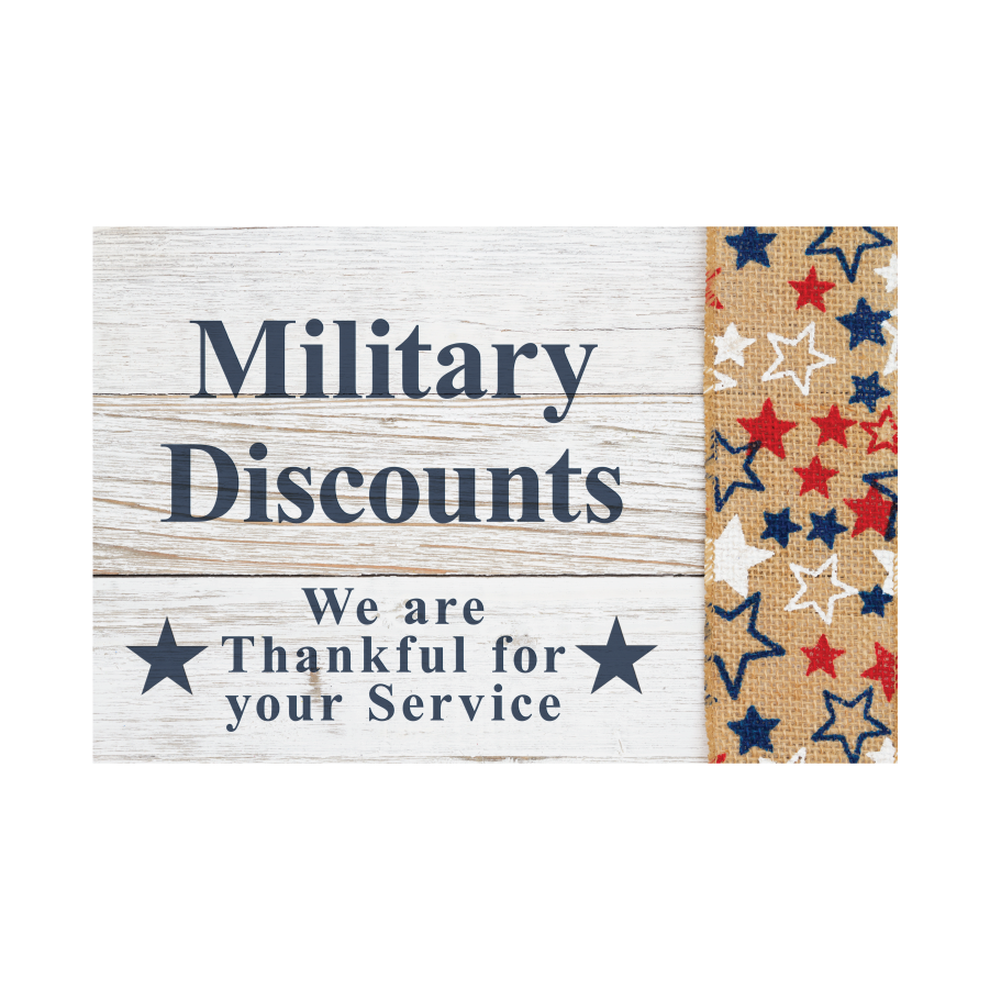 military discount